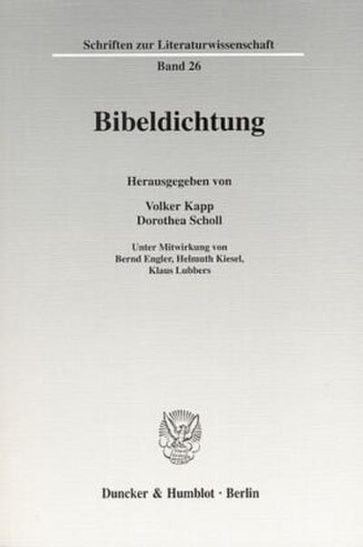 Bibeldichtung.