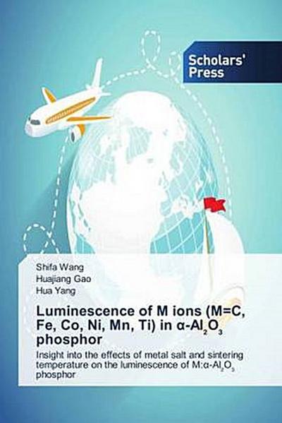 Luminescence of M ions (M=C, Fe, Co, Ni, Mn, Ti) in ¿-Al¿O¿ phosphor
