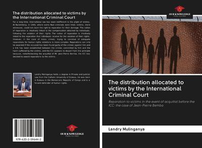 The distribution allocated to victims by the International Criminal Court