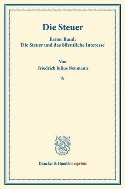 Die Steuer.