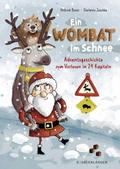 Ein Wombat im Schnee
