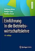 Einführung in die Betriebswirtschaftslehre