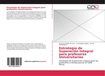 Estrategia de Superación Integral para profesores Universitarios