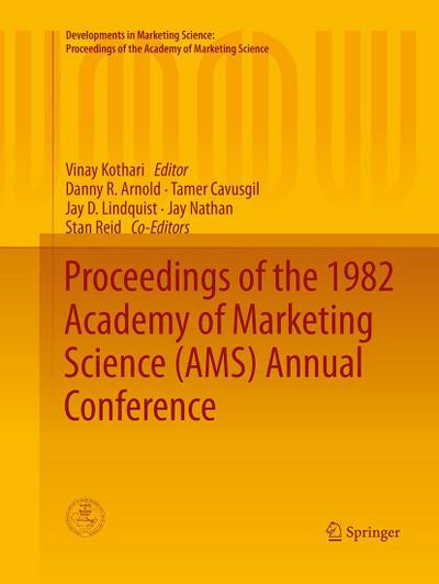 Proceedings of the 1982 Academy of Marketing Science (AMS) Annual Conference