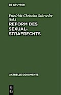 Reform des Sexualstrafrechts