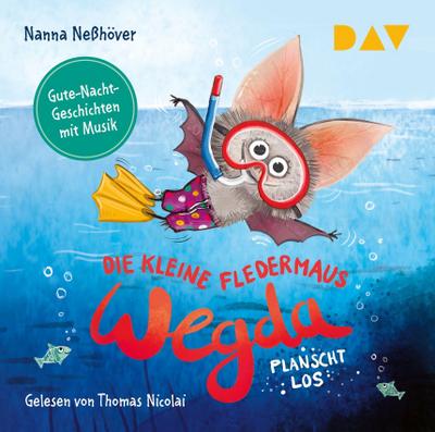 Die kleine Fledermaus Wegda - Teil 2: Wegda planscht los