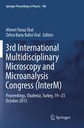 3rd International Multidisciplinary Microscopy and Microanalysis Congress (InterM)