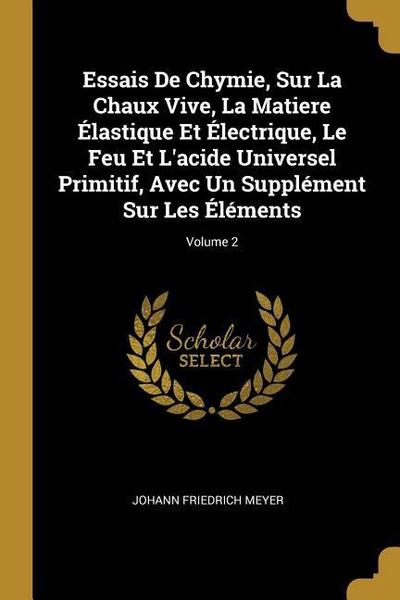 FRE-ESSAIS DE CHYMIE SUR LA CH