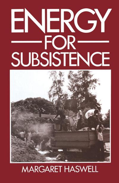 Energy for Subsistence