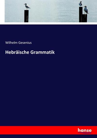 Hebräische Grammatik - Wilhelm Gesenius