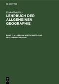 Allgemeine Wirtschafts- und Verkehrsgeographie