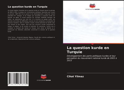 La question kurde en Turquie