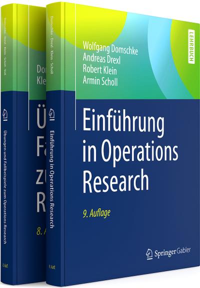 Lehr- und Arbeitsbuch Operations Research im Paket, 2 Bde.