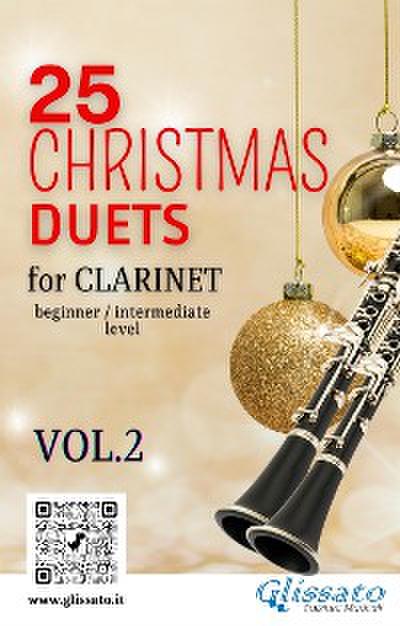 25 Christmas Duets for Clarinet - VOL.2