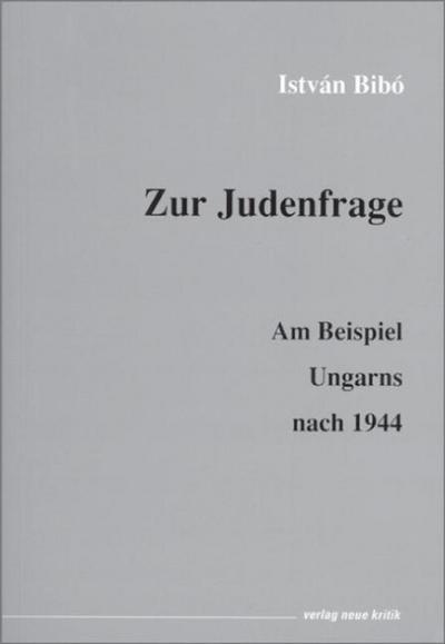 Zur Judenfrage