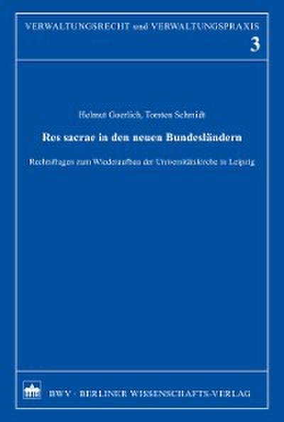 Res sacrae in den neuen Bundesländern
