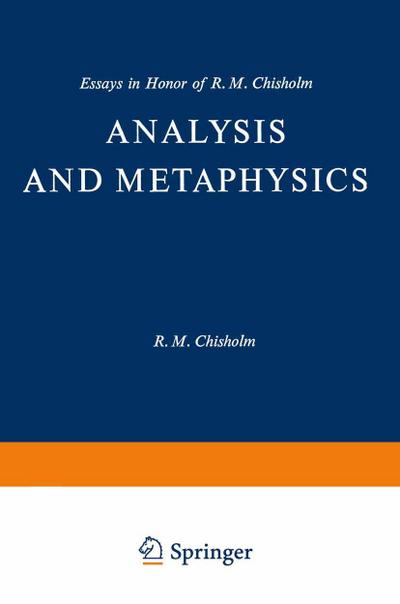 Analysis and Metaphysics