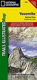 Yosemite National Park Map