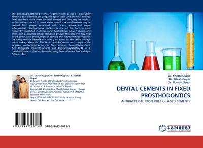 DENTAL CEMENTS IN FIXED PROSTHODONTICS