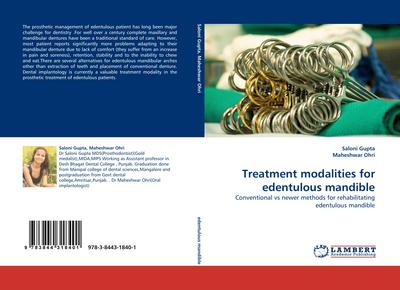Treatment modalities for edentulous mandible
