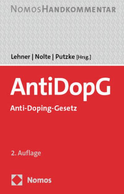 Anti-Doping-Gesetz: AntiDopG