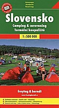Slovensko - Camping & Caravaning 1 : 500 000: Shocart Autokarte