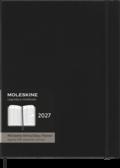 Moleskine Professional Wochen-Notizkalender XL Schwarz 2027