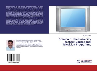 Opinion of the University Teachers’ Educational Television Programme