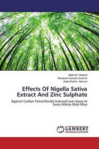 Effects Of Nigella Sativa Extract And Zinc Sulphate