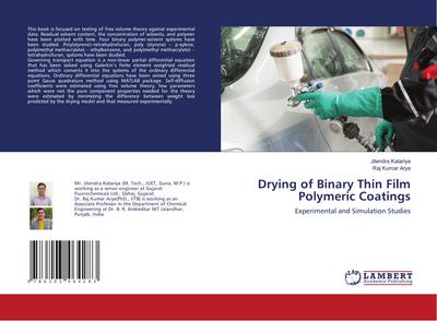 Drying of Binary Thin Film Polymeric Coatings