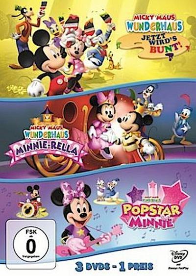 Micky Maus Wunderhaus - Jetzt wirds bunt! & Minnie-Rella & Popstar Minnie