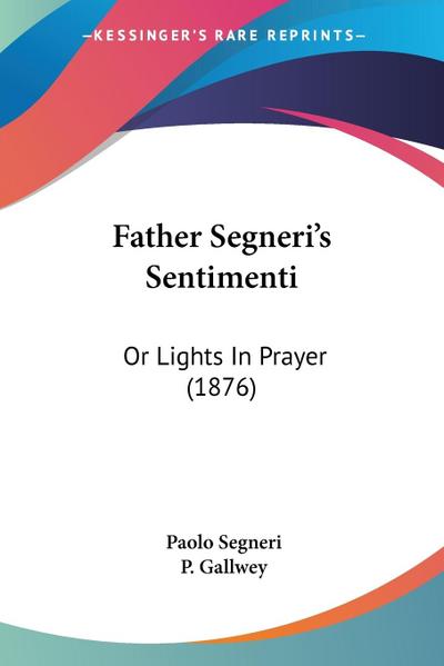 Father Segneri’s Sentimenti