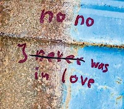 No,no,I never was in love