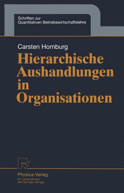 Hierarchische Aushandlungen in Organisationen