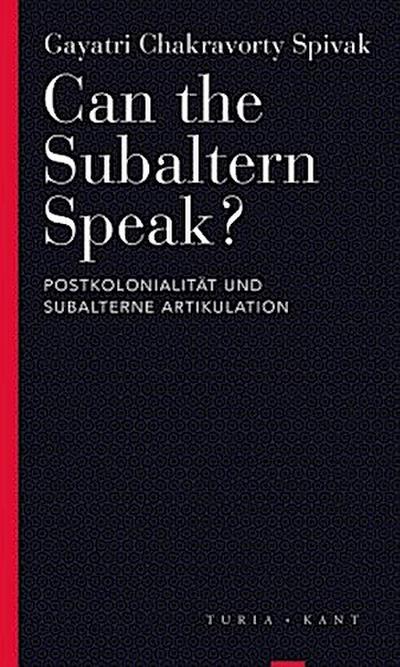 Can the Subaltern Speak?