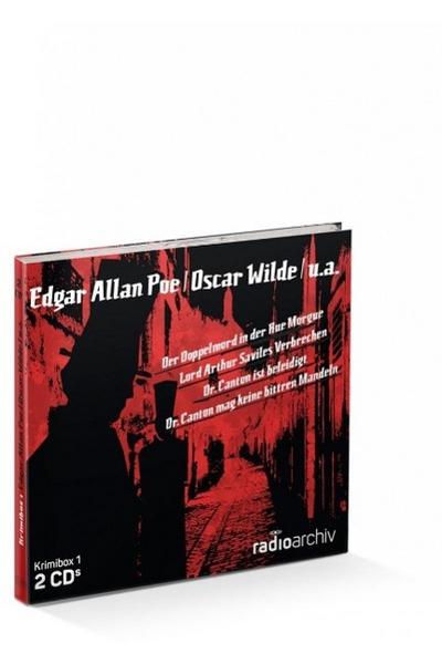 Krimi-Hörspiel-Box. Tl.1, 2 Audio-CD