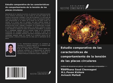 Estudio comparativo de las características de comportamiento de la tensión de las placas circulares