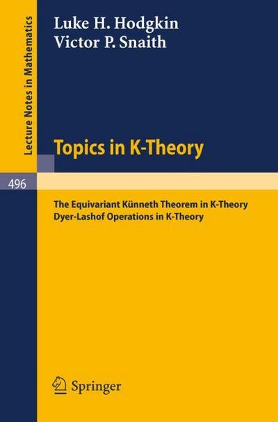 Topics in K-Theory