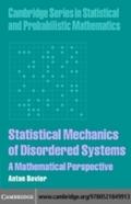 Statistical Mechanics of Disordered Systems