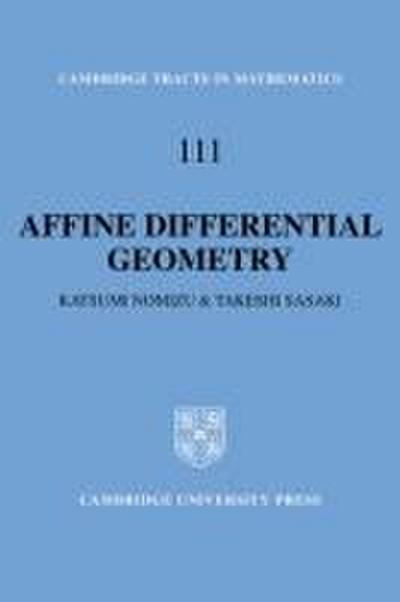 Affine Differential Geometry