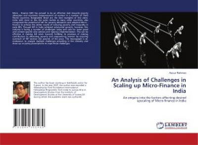 An Analysis of Challenges in Scaling up Micro-Finance in India