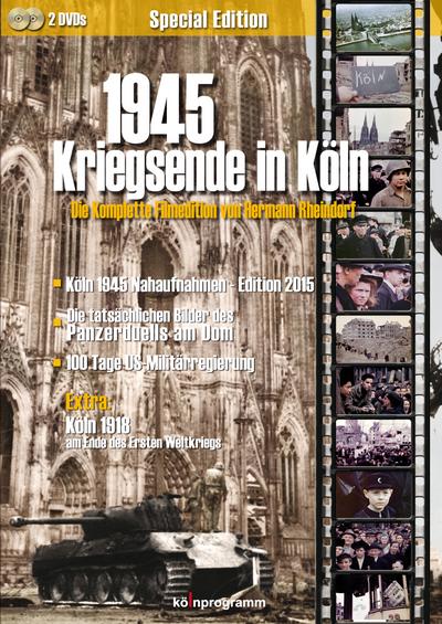 1945 - Kriegsende in Köln, 2 DVDs