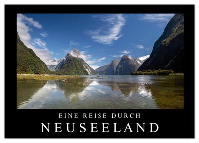 Eine Reise durch Neuseeland (Tischkalender 2026 DIN A5 quer), CALVENDO Monatskalender