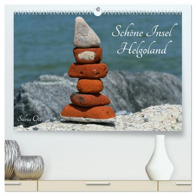 Schöne Insel Helgoland (hochwertiger Premium Wandkalender 2025 DIN A2 quer), Kunstdruck in Hochglanz
