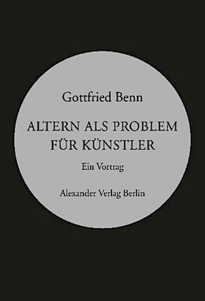 Altern als Problem für Künstler