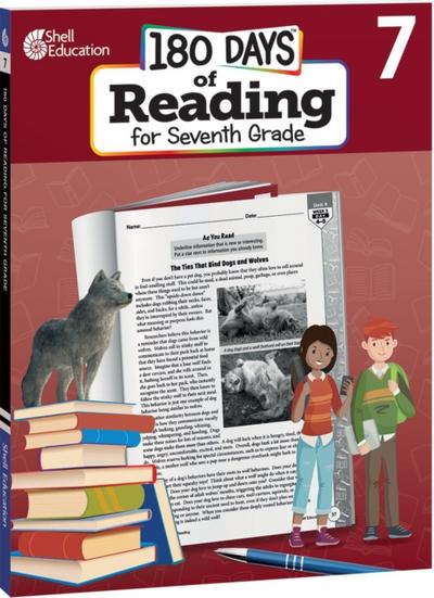 180 Days(TM): Reading for Seventh Grade