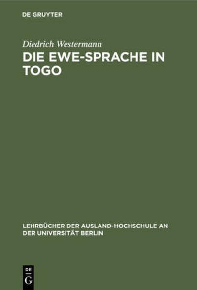 Die Ewe-Sprache in Togo