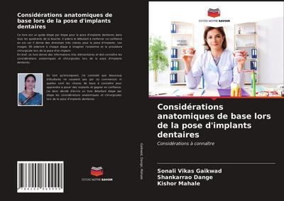 Considérations anatomiques de base lors de la pose d’implants dentaires