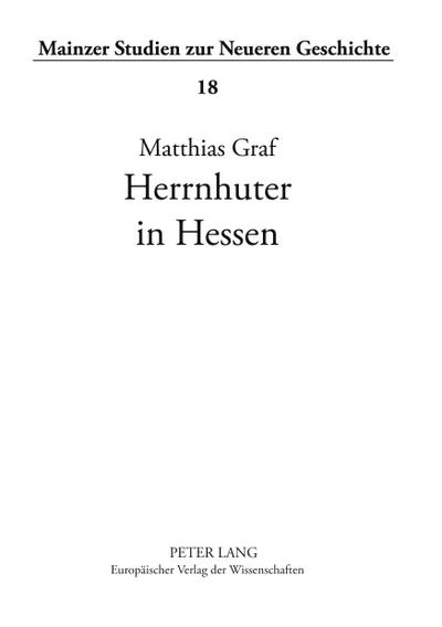 Herrnhuter in Hessen