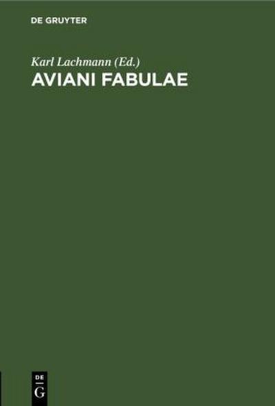 Aviani Fabulae